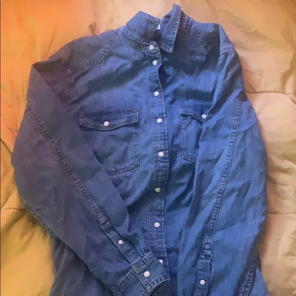 Thin jean jacket